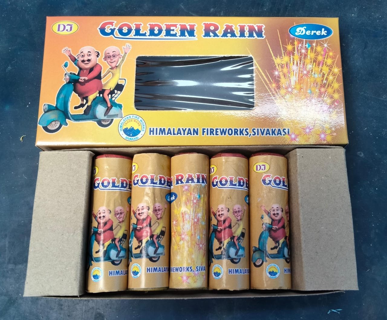 GOLDEN RAIN FOUNTAIN